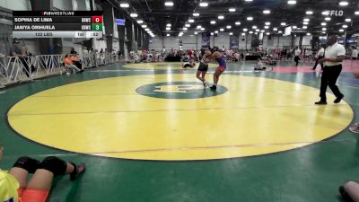 132 lbs Rr Rnd 3 - Sophia De Lima, BHWC | Florida Supreme Girls vs Janiya Orihuela, OBWC Pink