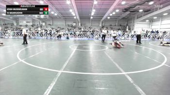 85 lbs Rr Rnd 2 - Josh Musselman, Indiana Outlaws Red vs TJ Markijohn, Ragin Raisins Catawba ES