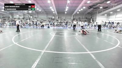 85 lbs Rr Rnd 2 - Josh Musselman, Indiana Outlaws Red vs TJ Markijohn, Ragin Raisins Catawba ES
