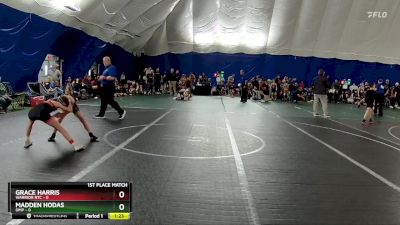 76 lbs Finals (2 Team) - Madden Hodas, OMP vs Grace Harris, Warrior RTC