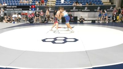 138 lbs Cons. Rd Of 32 - Jesse Gatto, Virginia vs Michael Poulette, Missouri