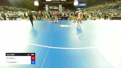 150 lbs Cons 32 #2 - Aydan Groom, IA vs Jace Grizzle, KS