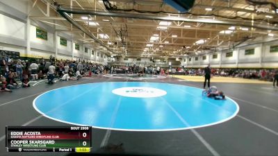 85 lbs Champ. Round 1 - Cooper Skarsgard, Stanley Wrestling Club vs Eddie Acosta, DAKOTA RATTLERS WRESTLING CLUB