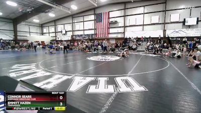 52 lbs Semifinal - Emmitt Hazen, Timpanogos vs Connor Sears, Northside Wrestling Club