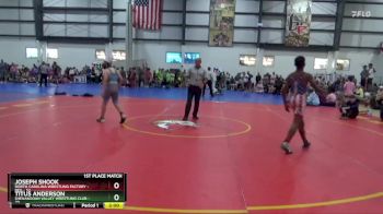 113 lbs Placement (4 Team) - JOSEPH SHOOK, NORTH CAROLINA WRESTLING FACTORY - RED vs Titus Anderson, SHENANDOAH VALLEY WRESTLING CLUB