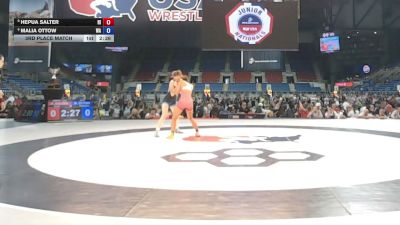 115 lbs 3rd Place Match - Hepua Salter, Hawaii vs Malia Ottow, Washington
