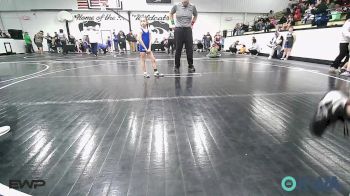 57-62 lbs Rr Rnd 2 - Marley Breeding, Locust Grove Youth Wrestling vs Chloe Grimes, Tiger Trained Wrestling