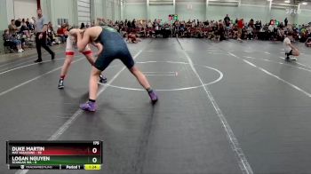 175 lbs Round 1 (8 Team) - Duke Martin, Mat Assassins vs Logan Nguyen, Scanlan WA