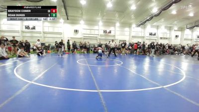 E-139 lbs Round Of 16 - Braydon Comer, OH vs Roan Dukes, IL