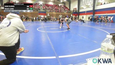 131-HWT lbs Rr Rnd 1 - Jose Flores, Raw Wrestling Club vs Isaac Long, Berryhill Wrestling Club