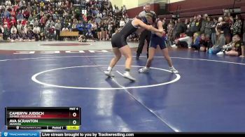 112-120A 1st Place Match - Cameryn Judisch, Sumner-Fredericksburg vs Ava Scranton, Anamosa