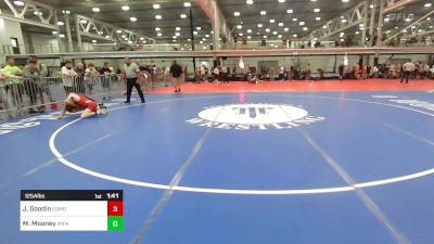 125A lbs Round Of 32 - Jason Goodin, Edmond North vs Max Mooney, Impact Wrestling Academy