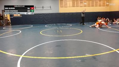 165 lbs 7th Place Match - Gavin Chapman, Sherwood vs Joel Sledge, Dallas