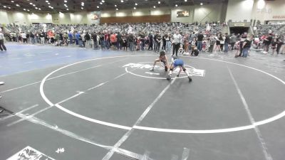 78 lbs Consi Of 8 #2 - Robert Silva, Predators WC vs Rane Mitchell, College Prep Wrestling Academy