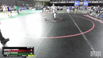 1B/2B 132 Semifinal - Andrew Worden, Kettle Falls vs Keenan Denison, Tonasket