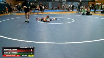 68-72 lbs Round 1 - Nathan Harnish, Empire Battle School vs Ephraim Kinsey, Morgan Wrestling Club