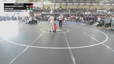 120 lbs Consi Of 8 #1 - Josiah Martins Semedo, New Bedford vs Cale Wood, Haverhill