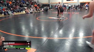 G-26 lbs Round 3 - Audrey Ties, Cedar Rapids Jefferson vs Olivia Bossom, Waukon