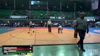132 lbs Champ. Round 1 - Will Anderson, Athens vs Ashton Benson, Shades Valley