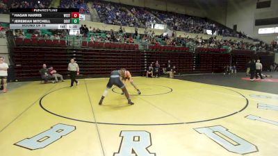 175 lbs Round Of 16 - Hagan Harris, Westside vs Jeremiah Mitchell, South Florence