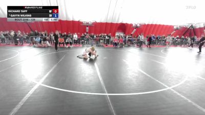126 lbs Cons. Round 3 - Richard Taff, Wrestling Factory vs Gavyn Wilkins, Excel Wrestling