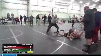 100 lbs Finals (2 Team) - Anthony Mrosko, Ohio Rampage vs Jacob Inserra, Rednose