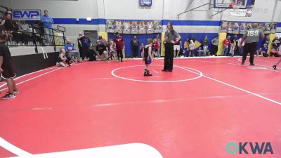 49-52 lbs Quarterfinal - Axel Gregory, Tulsa Blue T Panthers vs Jaxon Ditmore, Team Tulsa Wrestling Club