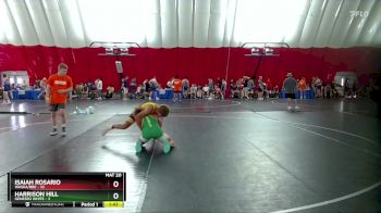 150 lbs Round 3 (6 Team) - Isaiah Rosario, Waska/BBE vs Harrison Hill, Geneseo White