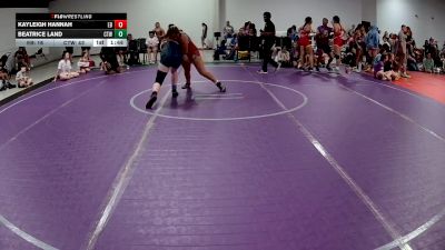 165 lbs Quarterfinals (8 Team) - Kayleigh Hannah, EsteBuilt vs Beatrice Land, CTWHALE