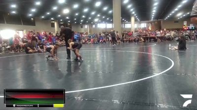 80 lbs Quarters & Wb (16 Team) - Dawson Thompson, North Desoto Wrestling Academy vs Porter Walsh, Glasgow WA