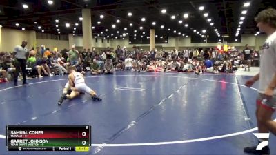 120 lbs Round 2 Champ & Wb (32 Team) - Samual Comes, TNWA #1 vs Garret Johnson, Team Shutt Weston