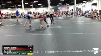 145 lbs Round 2 (6 Team) - Eli Long, Steller Trained Black vs Jordan Brown, Prestige Worldwide