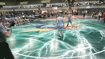 114 lbs Round 1 (4 Team) - Adam Wolken, Unity, IL vs Hogan Rice, Marian Central Catholic, IL