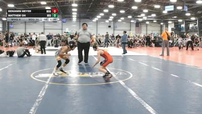 76 lbs Round 3 - 12:30pm Saturday - Benjamin Meyer, Mile High vs Matthew Oh, Maryland GOLD