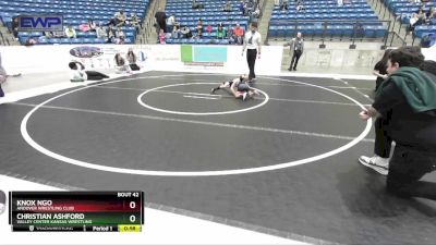 43 lbs Round 3 - Christian Ashford, Valley Center Kansas Wrestling vs Knox Ngo, Andover Wrestling Club