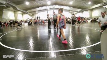 54 lbs Consolation - Lainey Davie, Salina Wrestling Club vs Rikki Olsen, Mojo Grappling Academy