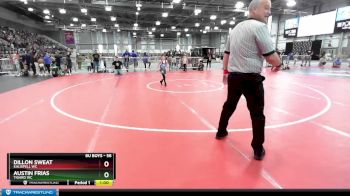 56 lbs Champ. Round 1 - Dillon Sweat, Kalispell WC vs Austin Frias, Tigard WC