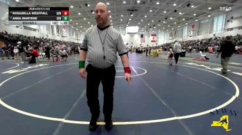 68 lbs Round 5 - Rosabella Westfall, Geneva Youth Wrestling vs Anna Martens, Salamanca Youth Warriors
