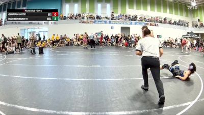 138 lbs Round 5 (6 Team) - Kai Benedetti, Wellington vs Griffin Mize, Beebe Trained Silver