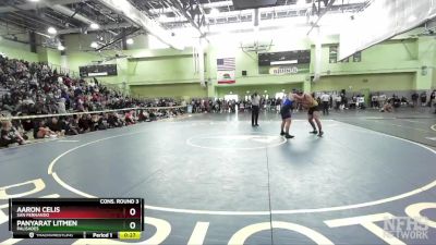 190 lbs Cons. Round 3 - Aaron Celis, SAN FERNANDO vs Panyarat Litmen, Palisades