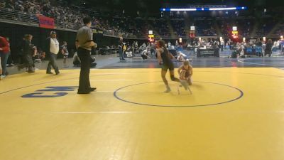 75 lbs Round Of 16 - Mia Magagnotti, Punxsutawney vs Lucy Williard, Manheim Twp.