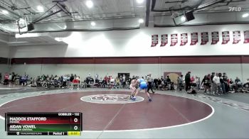 132 lbs Cons. Round 2 - Aidan Vowel, Franklin Central vs Maddox Stafford, Fishers