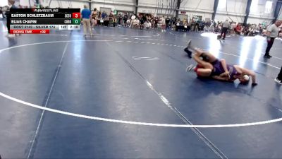 Silver 174 lbs Quarterfinal - Easton Schletzbaum, St. Cloud State vs Elias Chapin, Cornell College