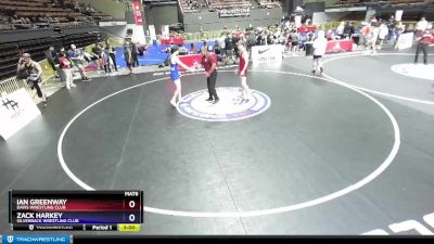 182 lbs Cons. Round 5 - Ian Greenway, Davis Wrestling Club vs Zack Harkey, Silverback Wrestling Club