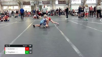 105 lbs Round 5 (8 Team) - Cayden Boedecker, Warhawks Wrestling vs Andrew Fitzgibbon, AACO Allstars