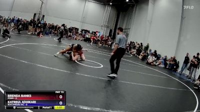 132 lbs Placement (4 Team) - Christina Borgmann, POWA vs Sierra Chiesa, PA West Black