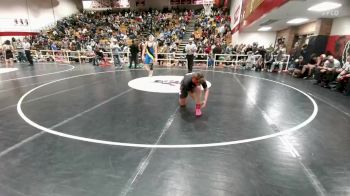 190 lbs Champ. Round 2 - Kennin Cunningham, Rock Springs vs Kannon Grant, Cody