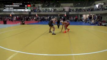 155 lbs Semifinal - Lachlan Robideau, MN Elite Wrestling vs Cael Reno, Sarbacker Wrestling Academy