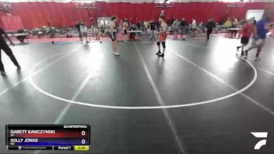 220 lbs Quarterfinal - Garett Kawczynski, WI vs Solly Jonas, ND