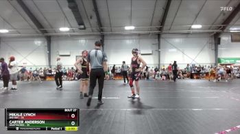 126 lbs Cons. Round 2 - Carter Anderson, Unattached vs Mikale Lynch, 843 SOT